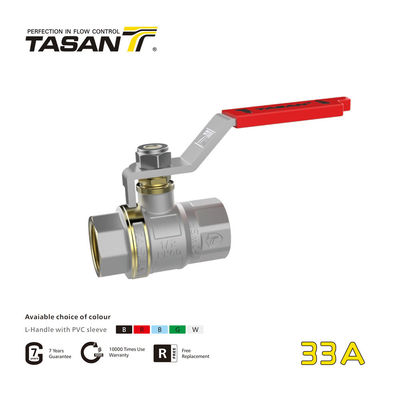 detail of 1/2 Inch Brass Water Ball Valve Full Flow Ball Valve ISO228 Threaded 33A