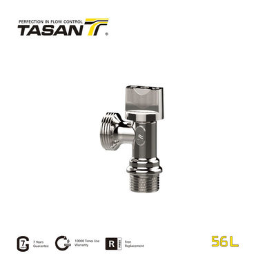 detail of TASAN Manual Angle Valve Copper Angle Valve NBR Seat Long Service Life