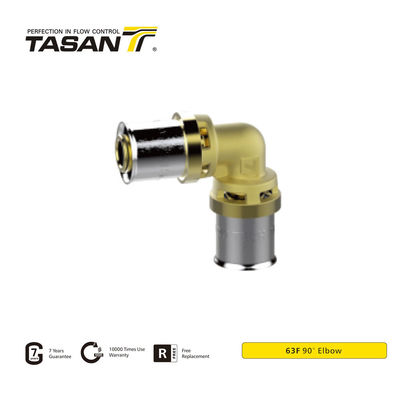 90 Degree Elbow Brass Press Fittings 63F