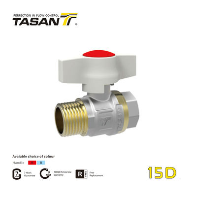 detail of CE Plumbing Systems 1.5 Inch Brass Ball Valve ISO 228 Threaded