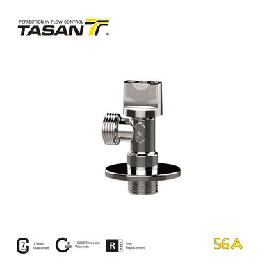 detail of DIN EN 10226-1 And BS21 Thread Brass Angle Valve For High Pressure Conditions 56A