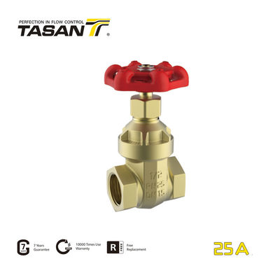 detail of Female X Female 1/2 Inch-4 Inch Brass Gate Valve PN25 Gate Valve 25A