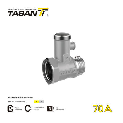 detail of Manual Forged 1/2 Inch Brass Safety Valve For Commercial Heating System 70A