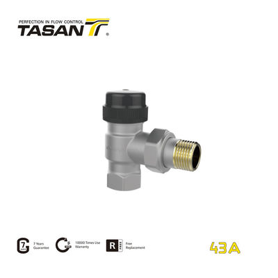 detail of TASAN Manual Thermostatic Brass Radiator Valve Industrial Application 43A