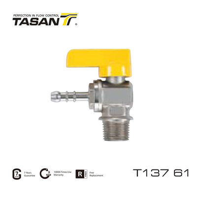 detail of Manual Power 72.5Psi Angle Gas Ball Valve 1/2 Inch Gas Valve T137 61